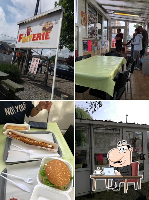 L'intérieur de Friterie "Chez Axel"