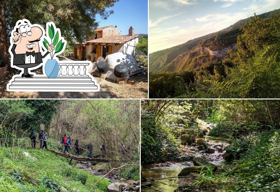 Gli esterni di La Quercia nella Valle dei Mulini