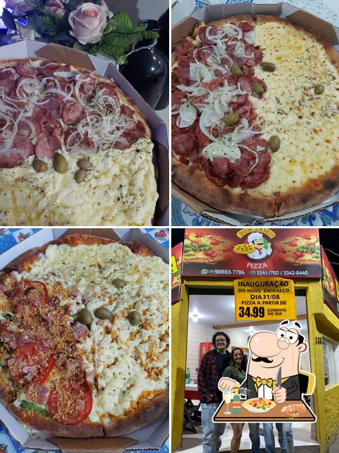 Comida em Pizzaria Dom Jairo