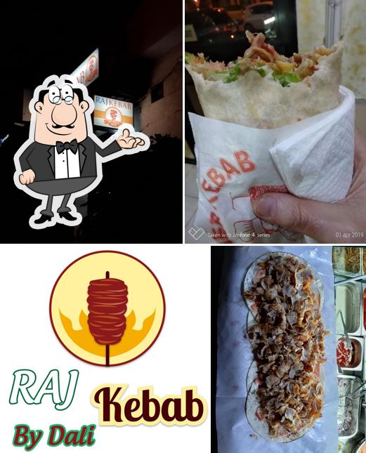 Gli interni di Raj Kebab