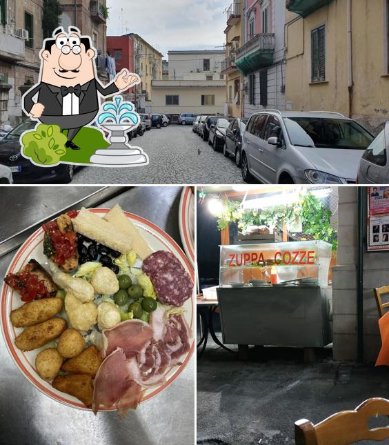 Dai un’occhiata alla immagine che raffigura la esterno e cibo di Taverna Del Mangione