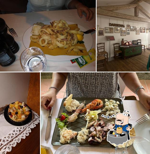 Cibo al Ristorante Alla Darsena