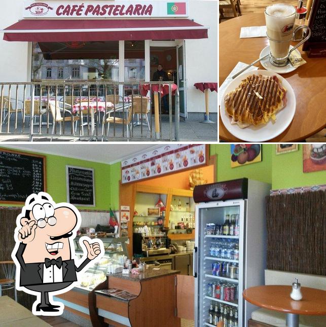 Die Inneneinrichtung von Café Pastelaria