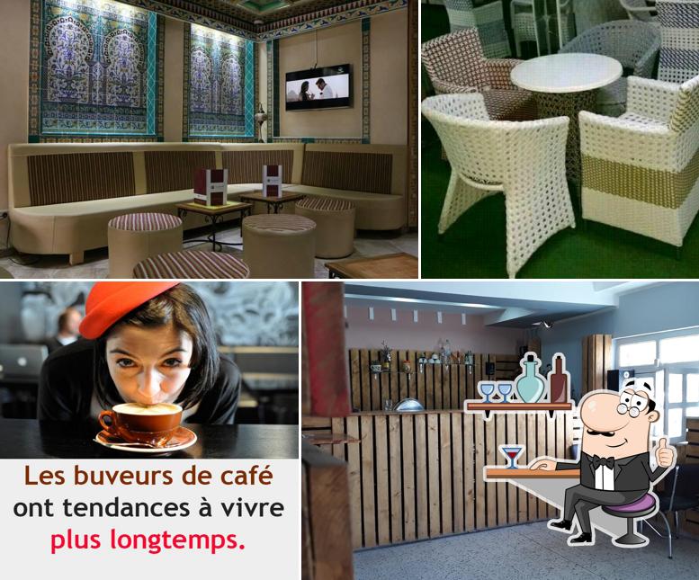 Découvrez l'intérieur de Rest-Café pyramide thélépteمقهى-مطعم الأهرام تلابت