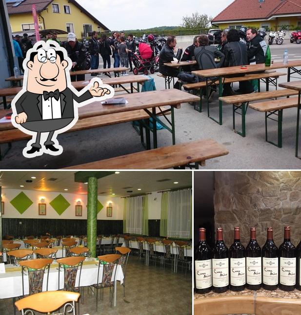 Tra le diverse cose da Restavracija In Gostilna Slekovec si possono trovare la interni e alcol