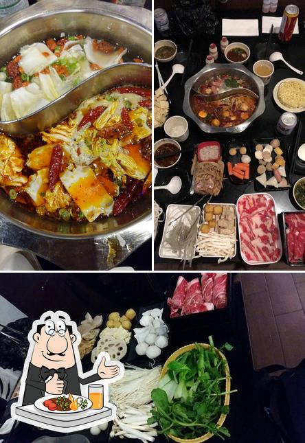 Food at Hou Yi Hot Pot