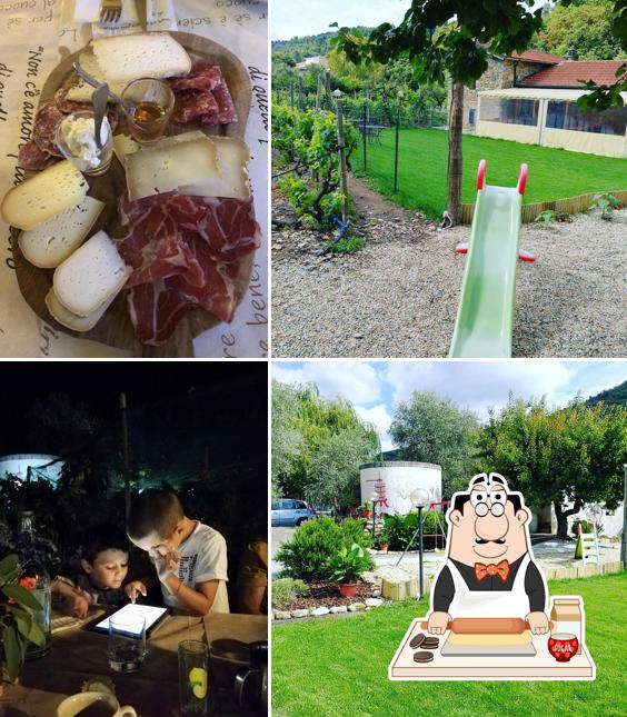agriturismo il vigneto serve un'ampia selezione di dessert
