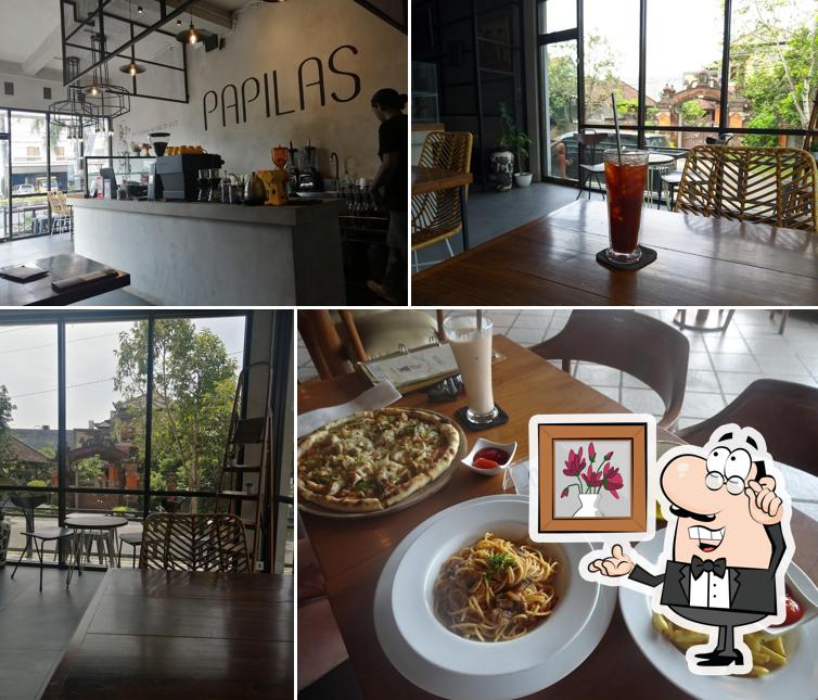 The interior of Papilas Coffee & Eatery - Gianyar