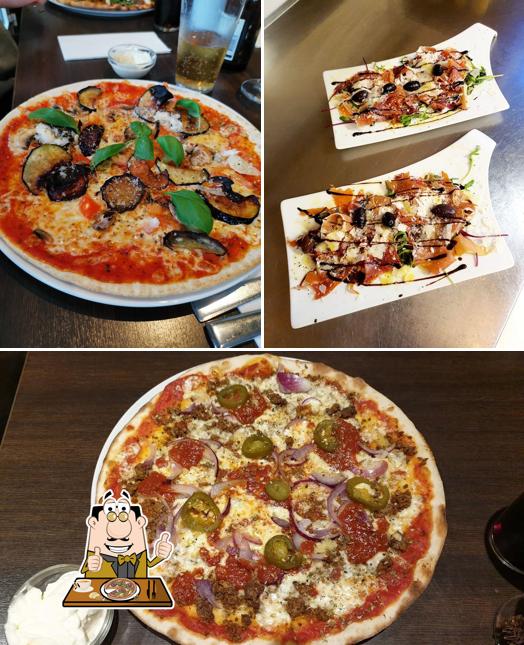 Prueba una pizza en Roma Restaurang och Pizzeria