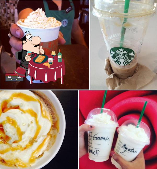 Starbucks propose une sélection de desserts