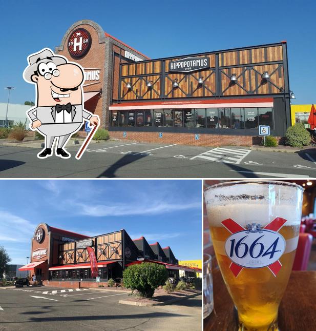 L’image de la extérieur et bière concernant Hippopotamus Viry-Châtillon