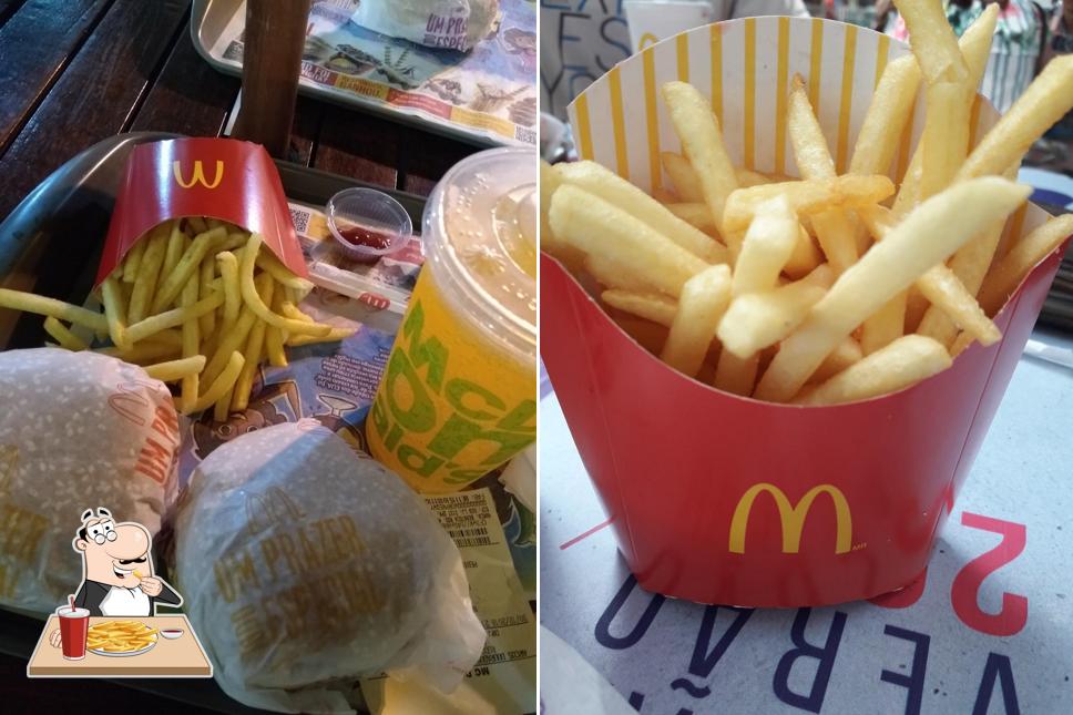 Prove cbatatas fritas francesas no McDonald's