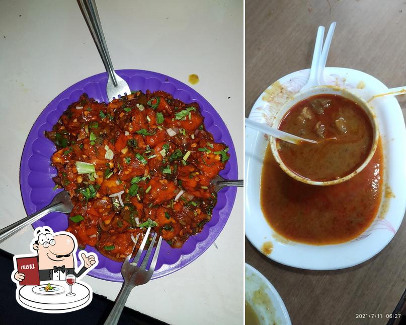 Food at Babubhai BarHandi