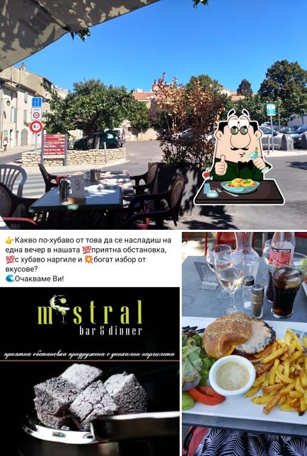 Parmi les diverses choses de la nourriture et la intérieur, une personne peut trouver sur Bar le MISTRAL