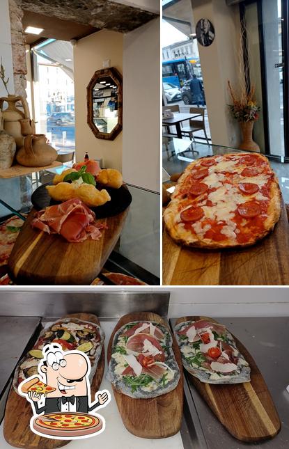 Ordina una pizza a Bistrot Fish Garden Pinseria