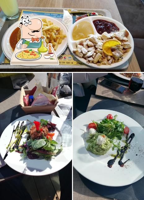 Platos en Rettenbach Market Restaurant