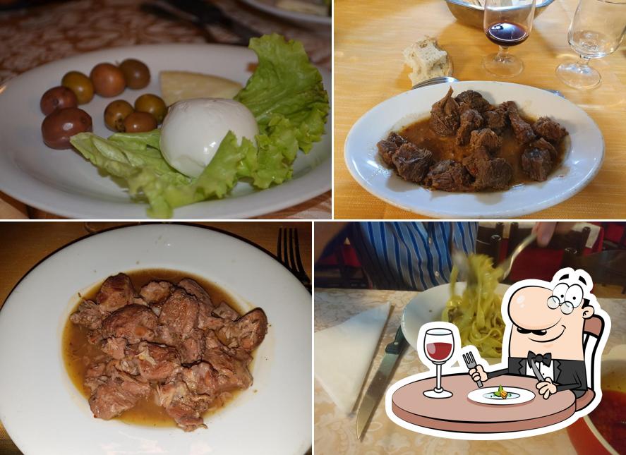 Cibo al Ristorante Hostaria "La Cantinella"