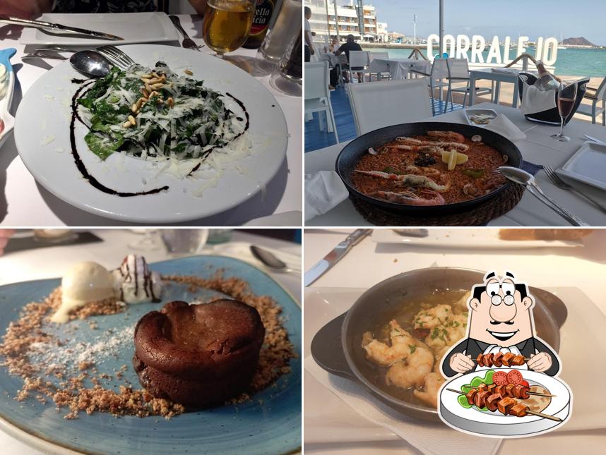 Platos en Rompeolas Restaurante - Fuerteventura-
