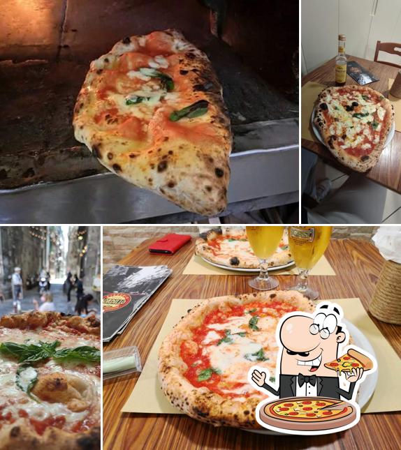 A Pizzeria Antonio Sorbillo, puoi provare una bella pizza