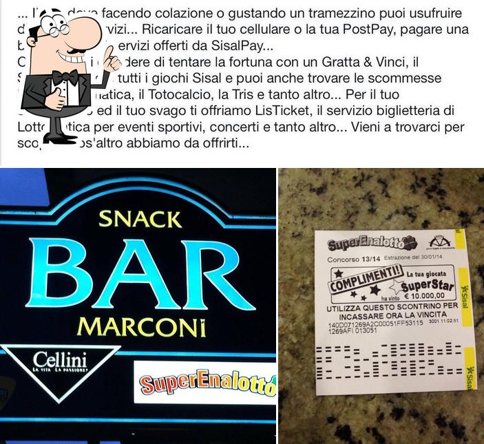 Guarda questa foto di Snack Bar Marconi