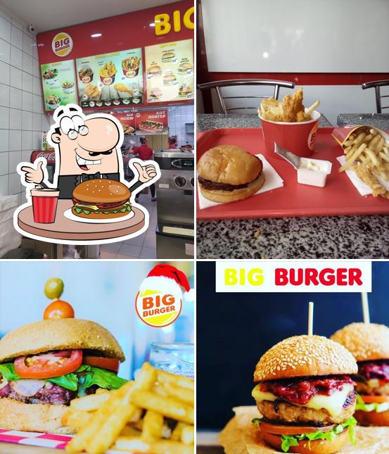 Закажите гамбургеры в "Big Burger"