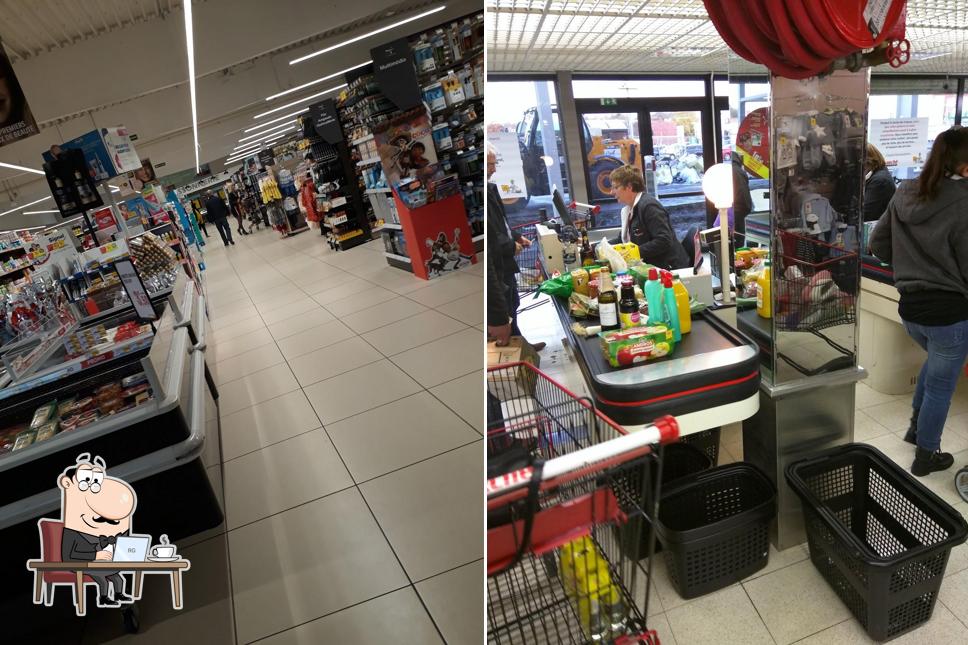 Siéntate a una de las mesas de Intermarché SUPER Bailleul