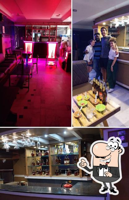 The interior of ORANGE BAR