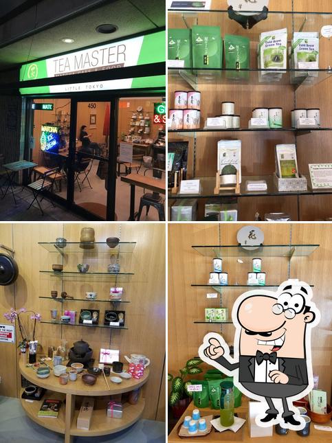Интерьер "Tea Master Matcha Cafe and Green Tea Shop"
