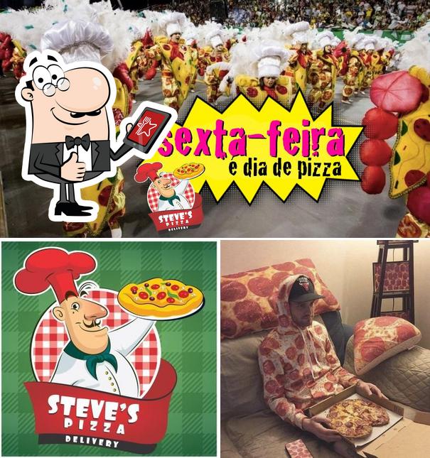 See the picture of Steve's Pizza