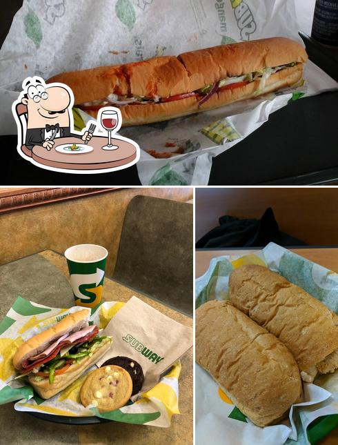 Nourriture à Subway