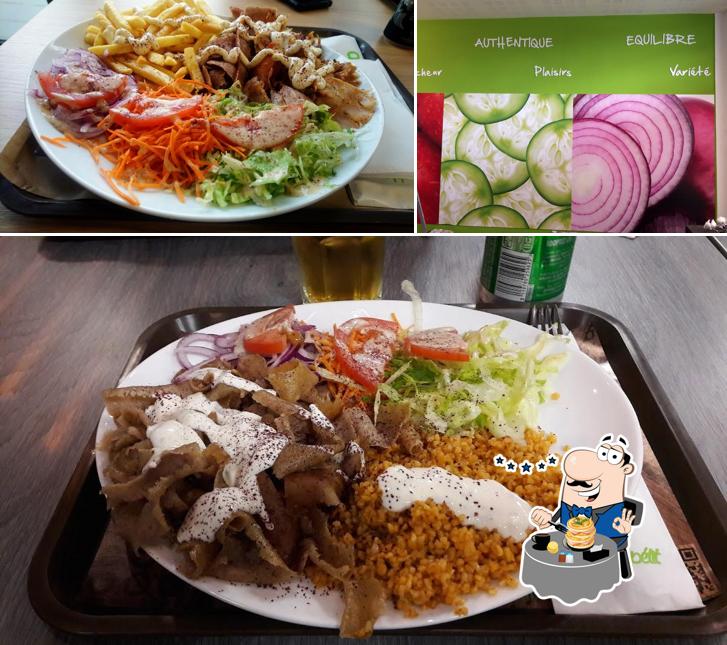 Platos en Allo Kebab