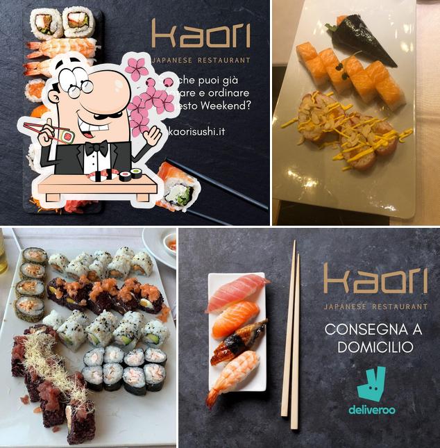 Prenditi le diverse opzioni di sushi