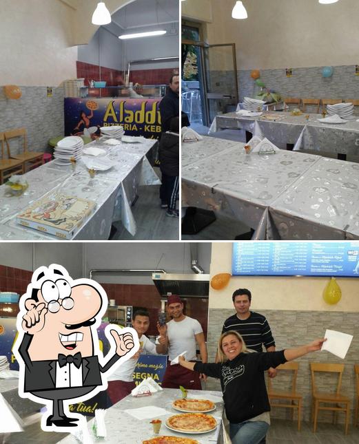 Gli interni di Aladdin - Pizzeria Kebab