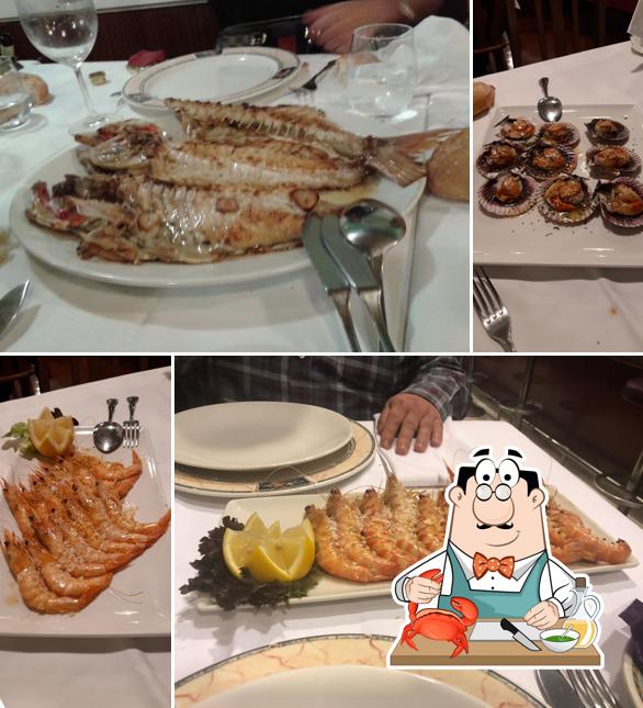 Попробуйте блюда с морепродуктами в "Restaurante Enol"