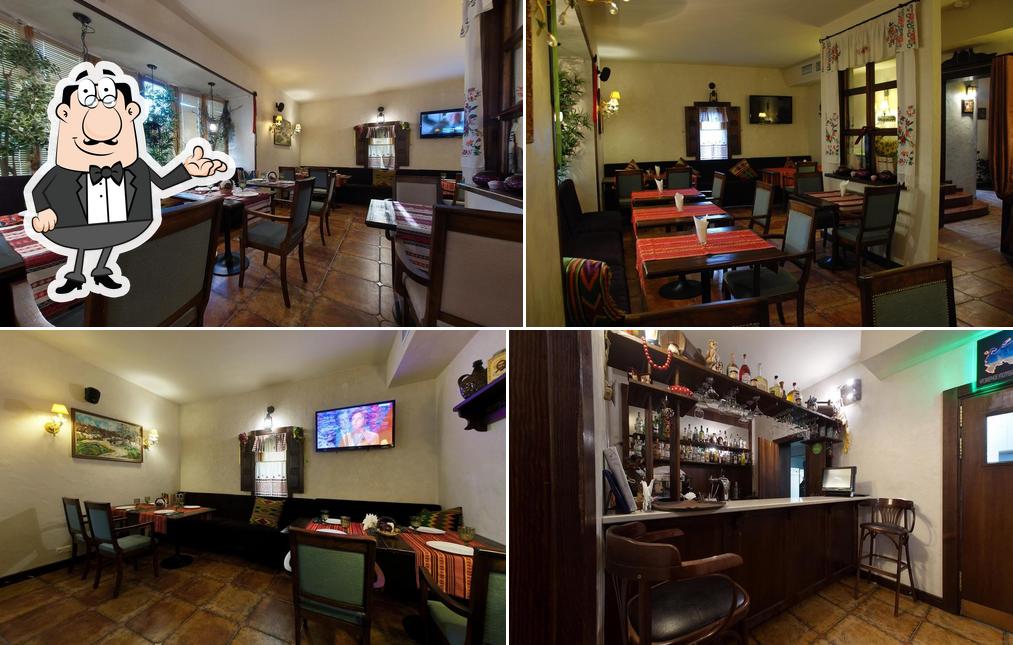 Посмотрите на внутренний интерьер "Ресторан Хата возле Шереметьево | Кафе, банкетный зал, доставка еды"