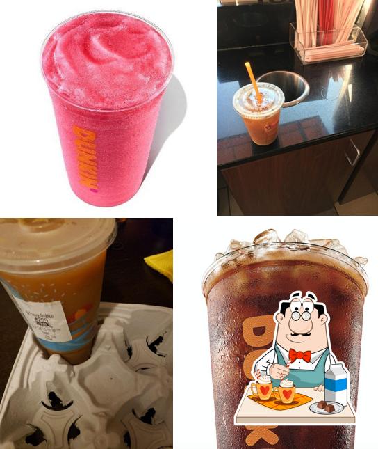 Enjoy a beverage at Dunkin'