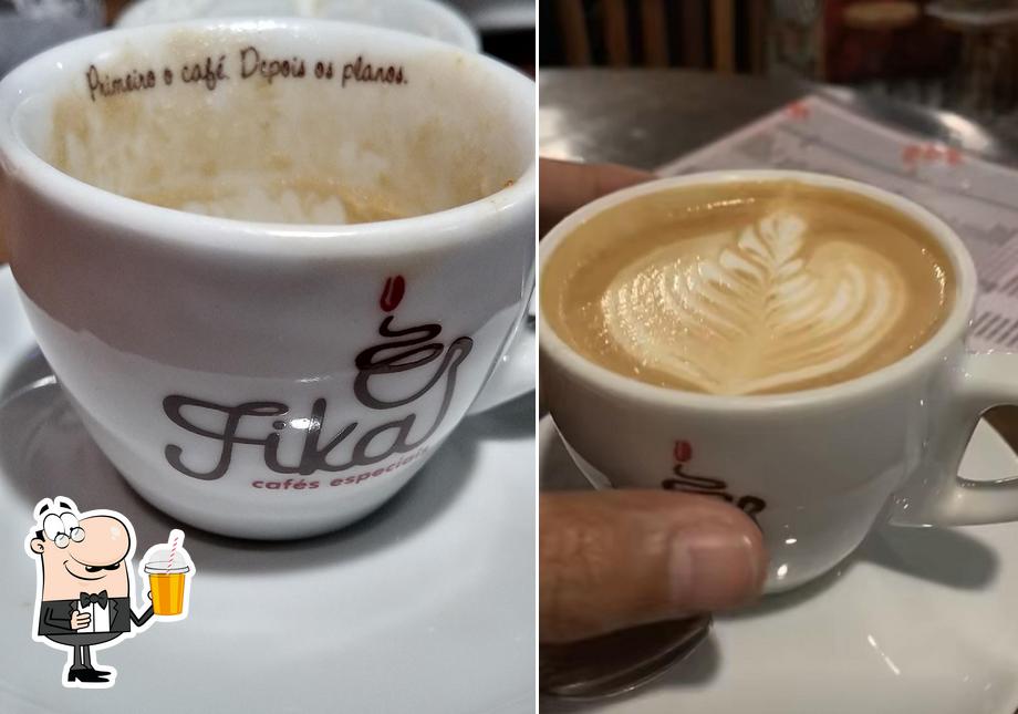 Fika Cafés Especiais fornece uma gama de bebidas