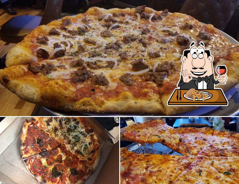 Elige una pizza en Bob’s Pizza