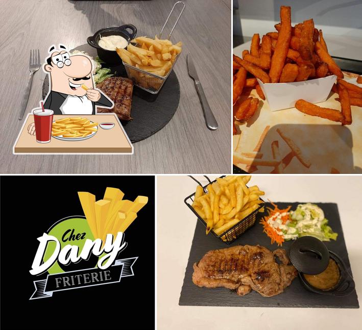 Taste French-fried potatoes at Chez Dany Friterie