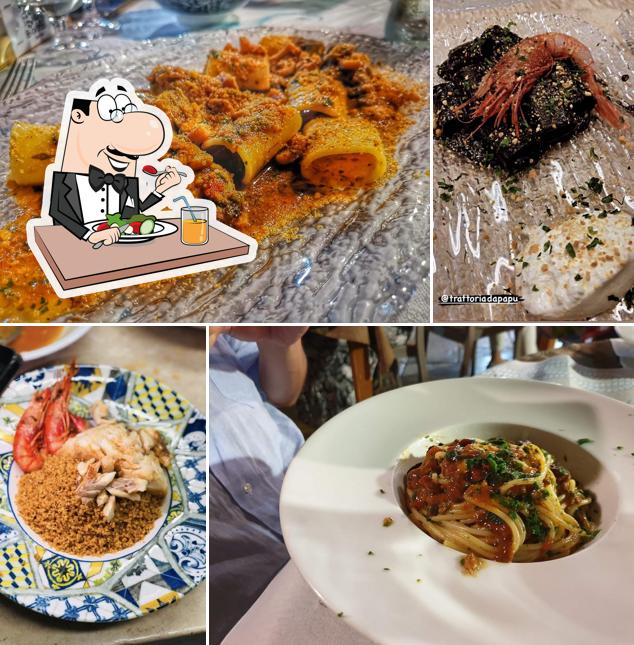 Platti al ✅Trattoria da Papu' - Ristorante di pesce a Favignana