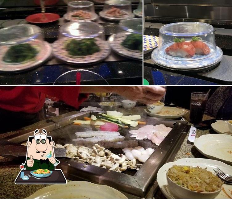 Еда в "Yamato Restaurant"