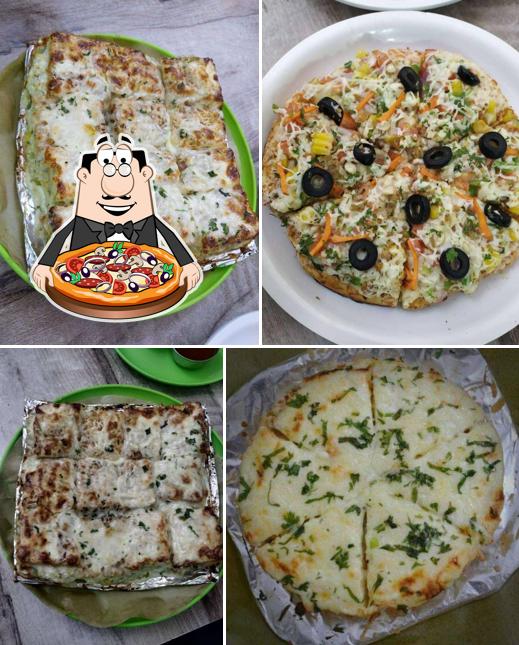 At Akkad Bakkad Bombay Boo -AB3 ️ Sandwich Shop, you can taste pizza