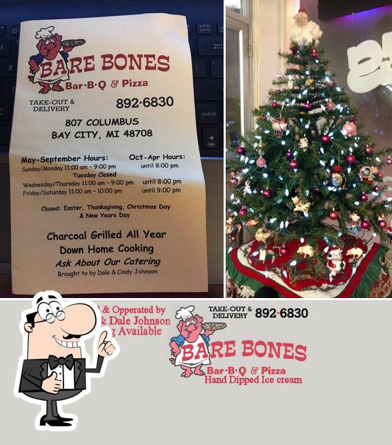 Look at this photo of Bare Bones BBQ