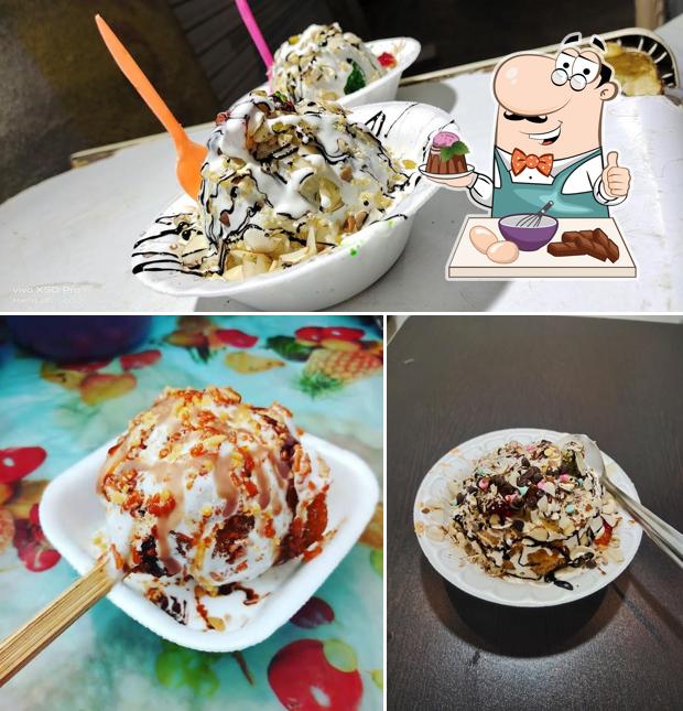 Eleven gola offers a range of sweet dishes