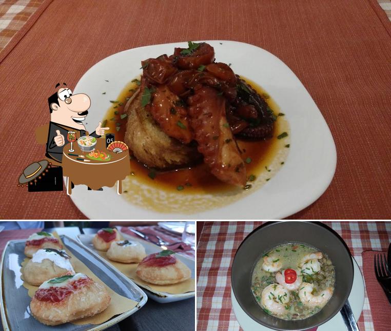 Platti al Ristorante Locanda a sud