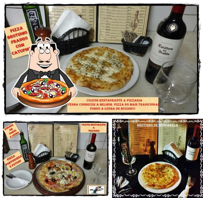 Consiga pizza no Cilico's Restaurante & Pizzaria
