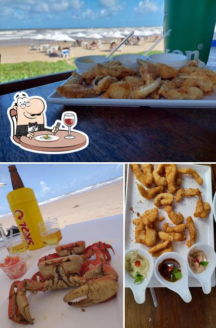 Comida em Rei Beach Lounge Bar