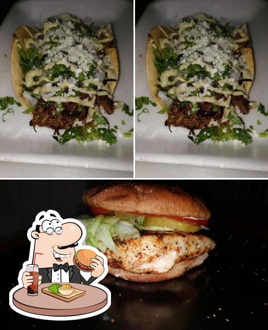 Get a burger at Dave's Tacos LLC