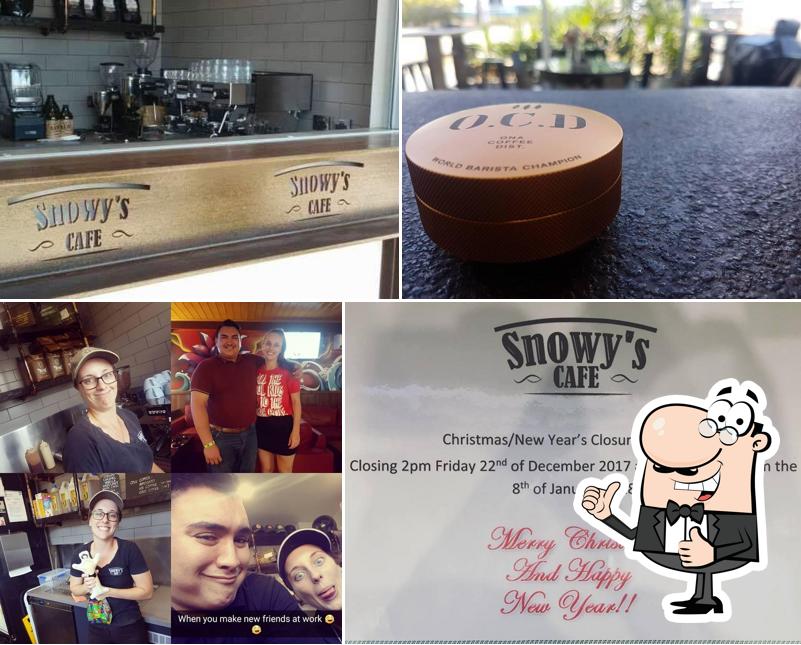 Look at the photo of Snowy's Cafe