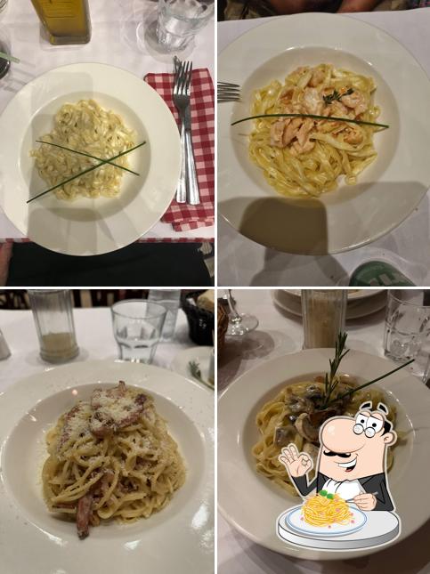 Spaghetti à la carbonara à Mamma Mia